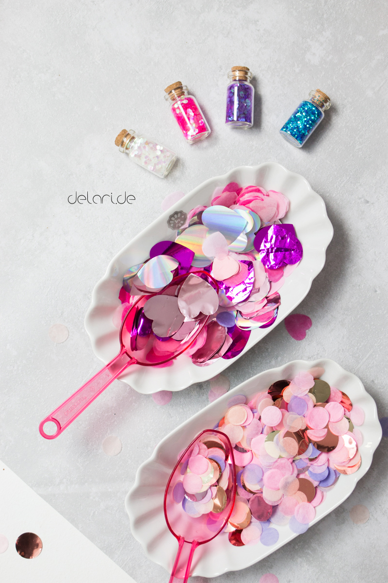 Delari Diy Einladungskarte Konfetti Kindergeburtstag 9857 Delari